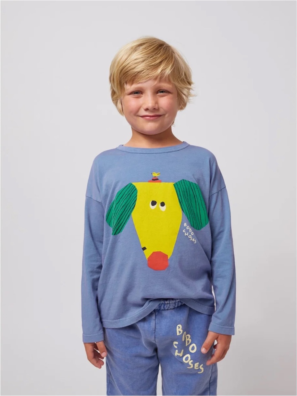 Bobo Choses Happy Dog long-sleeved t-shirt